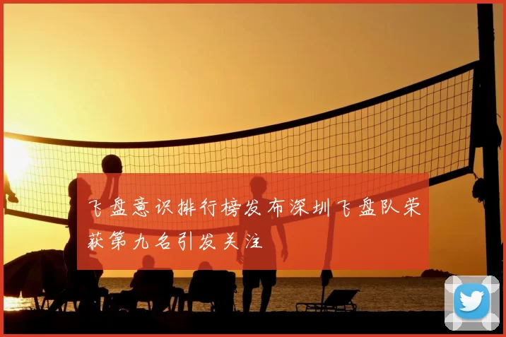 飞盘意识排行榜发布深圳飞盘队荣获第九名引发关注