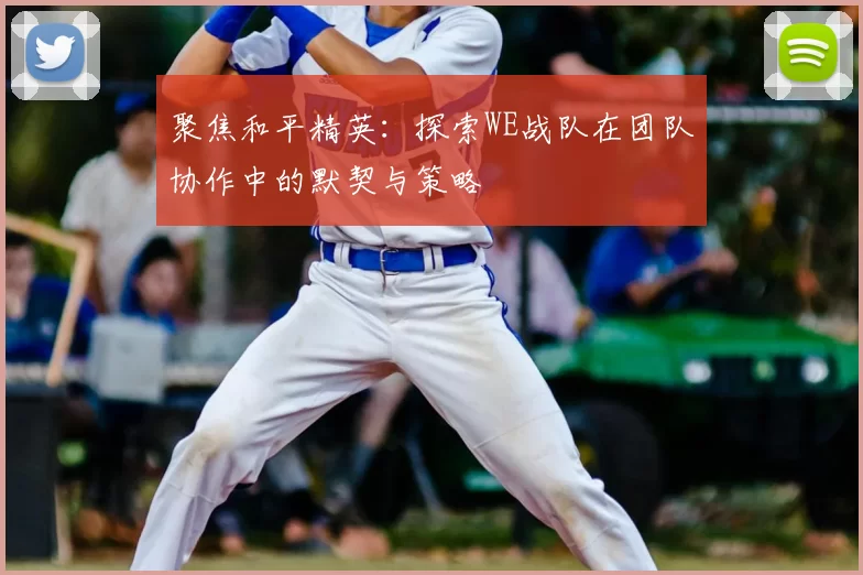 聚焦和平精英：探索WE战队在团队协作中的默契与策略