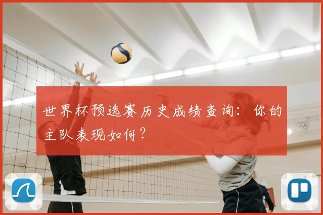 世界杯预选赛历史成绩查询：你的主队表现如何？