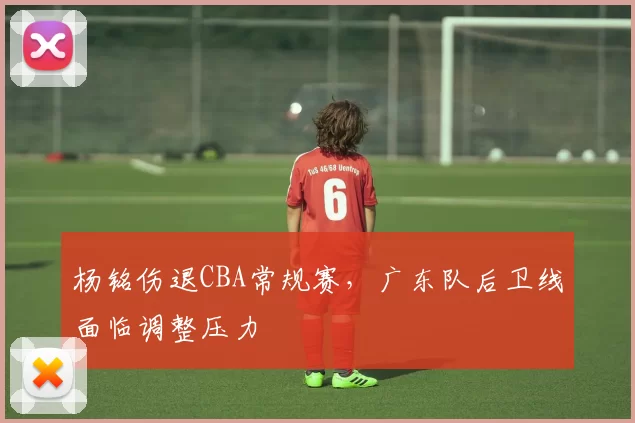 杨铭伤退CBA常规赛，广东队后卫线面临调整压力